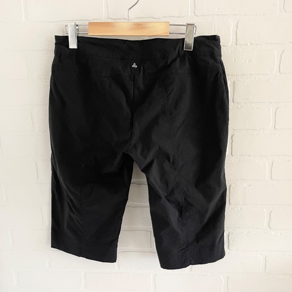 prAna Bliss Knickers Women's-Black Pockets Activewear Trekking Hiking Sz S - Picture 8 of 10